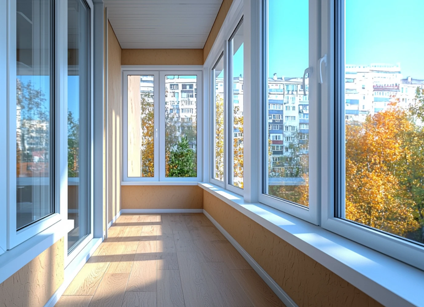 Остекление балконов