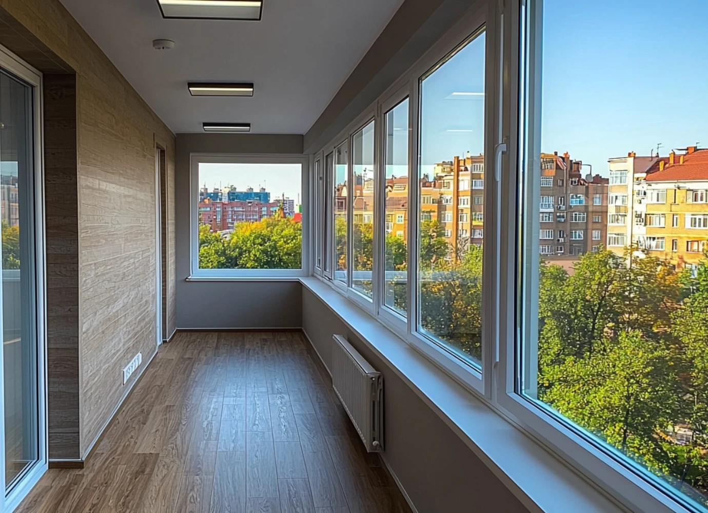 Остекление балконов