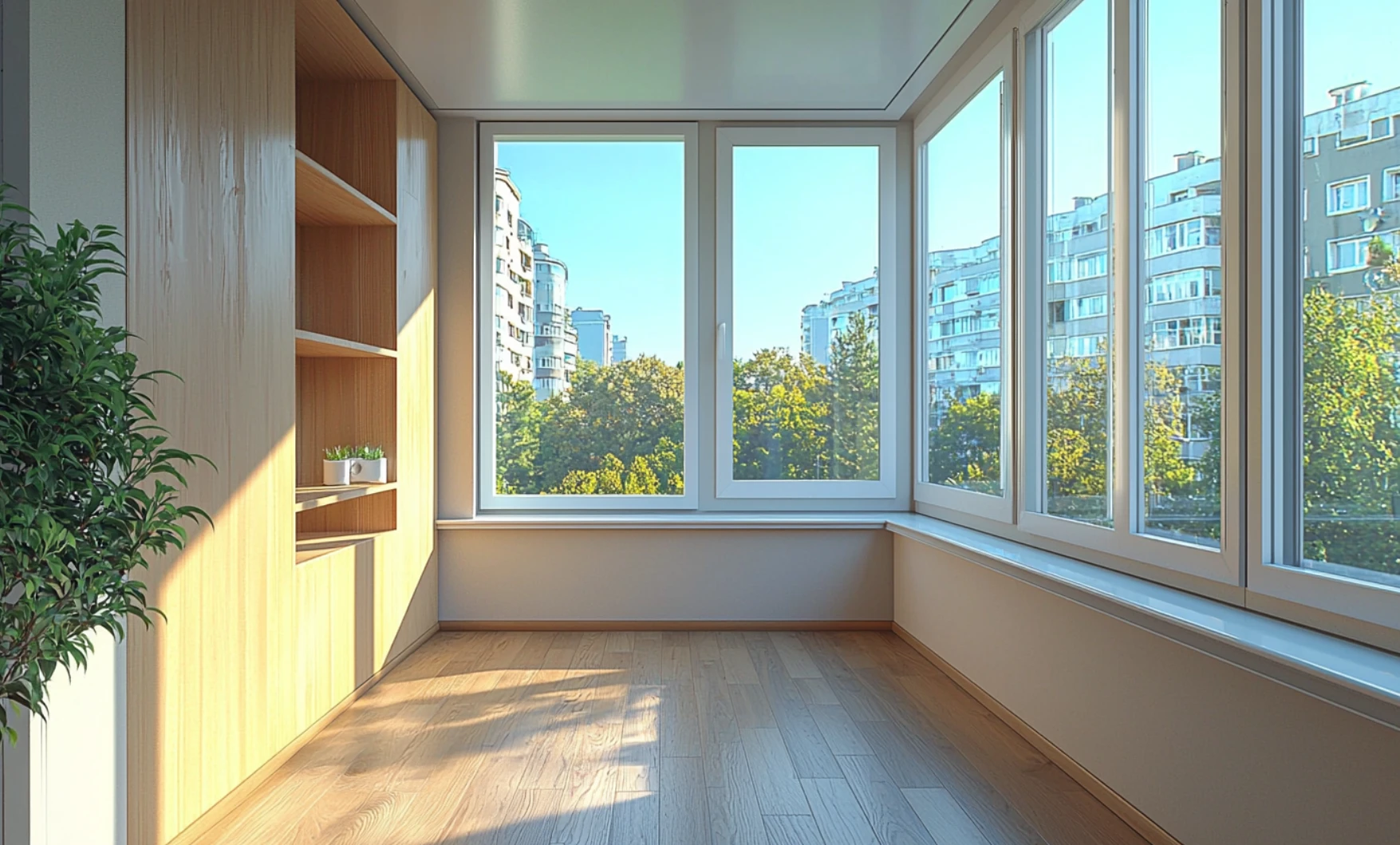 Остекление балконов