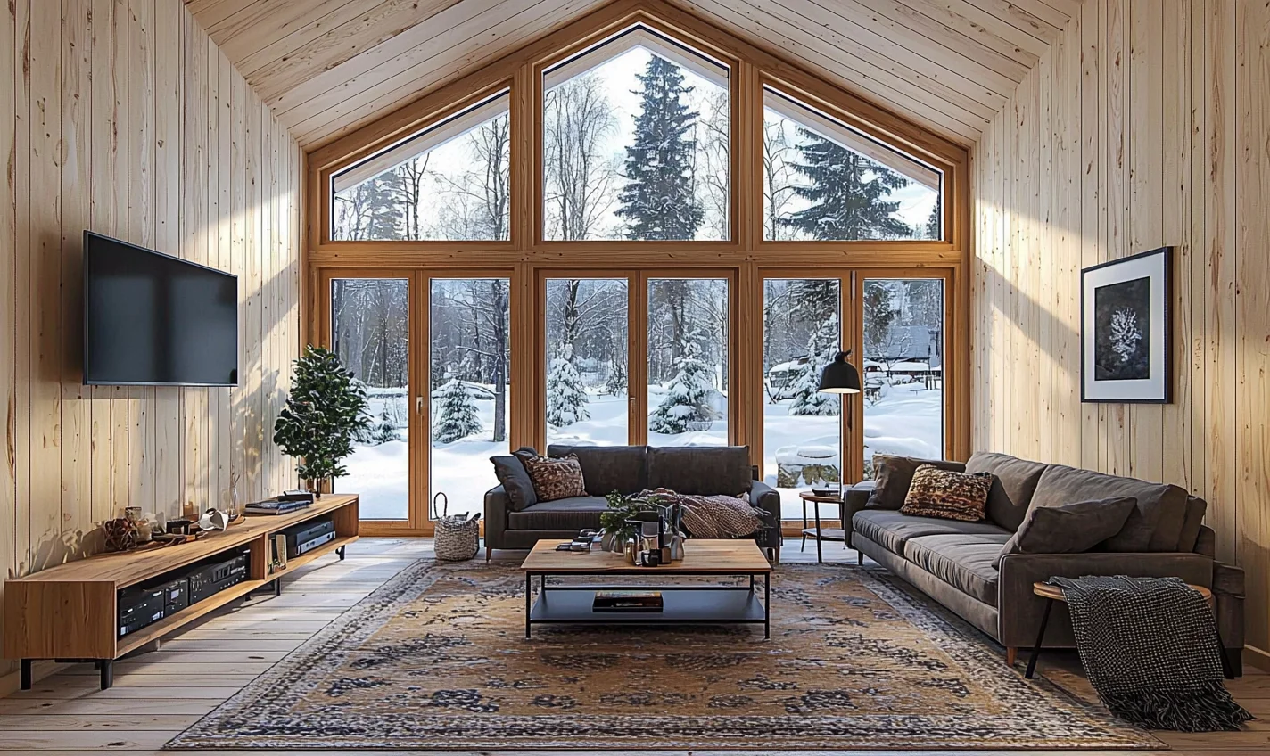 Остекление коттеджей