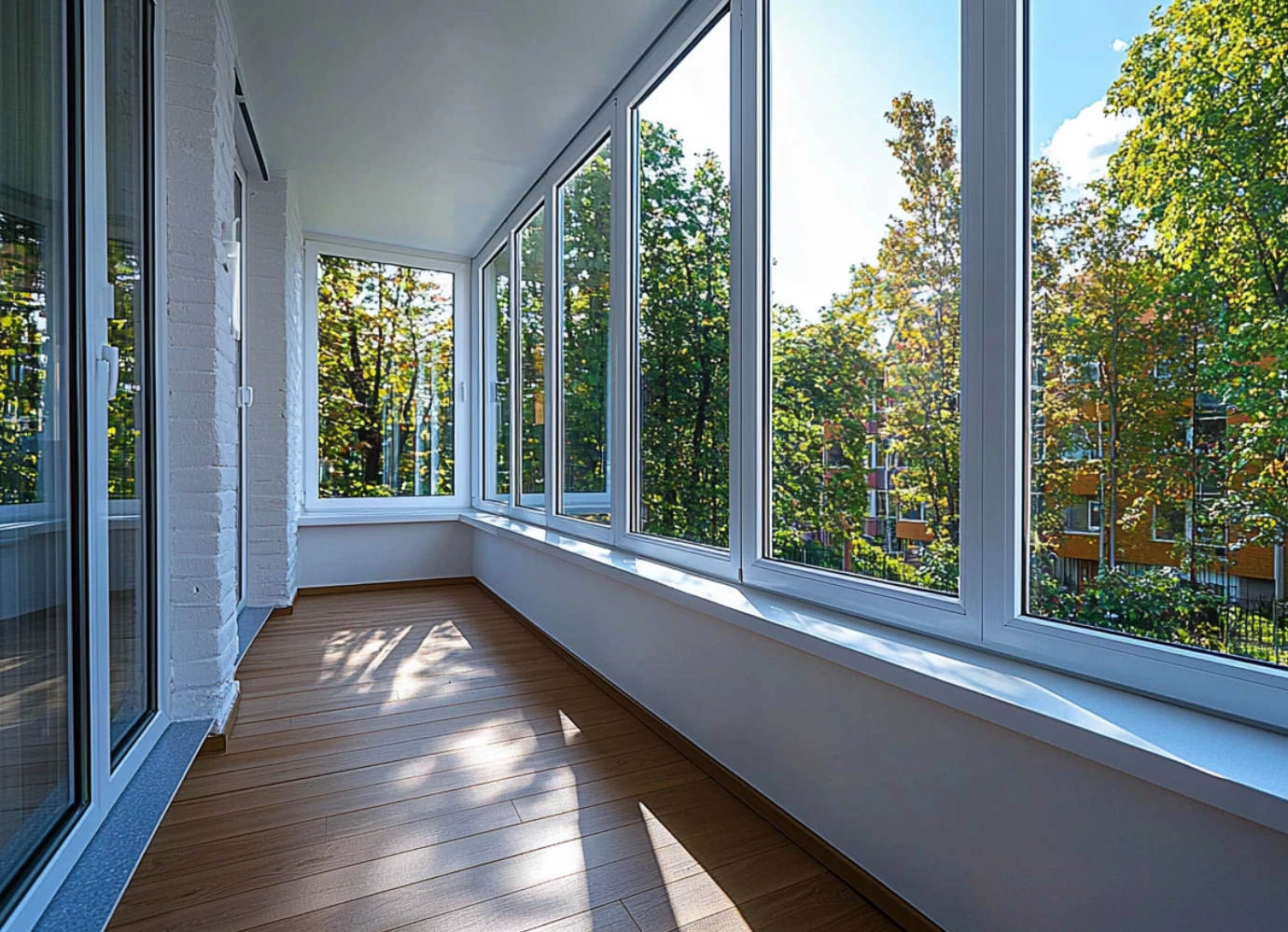 Остекление балконов