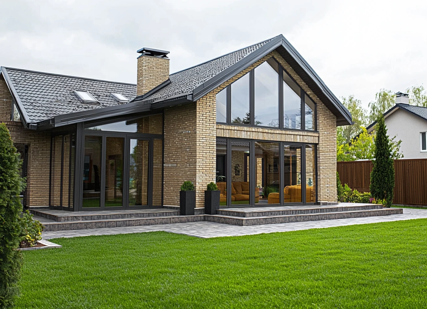 Остекление коттеджей