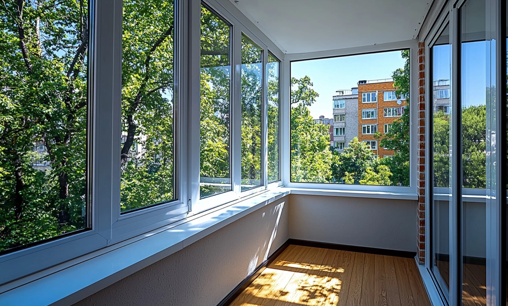 Остекление балконов