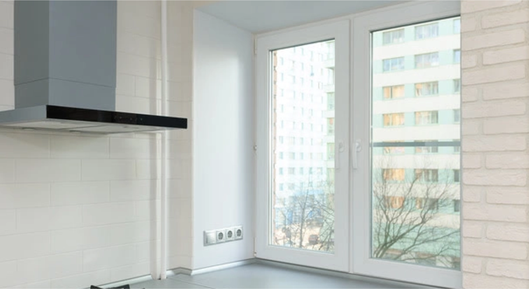 Фотография 0 Пластиковое окно VEKA WHS на кухню