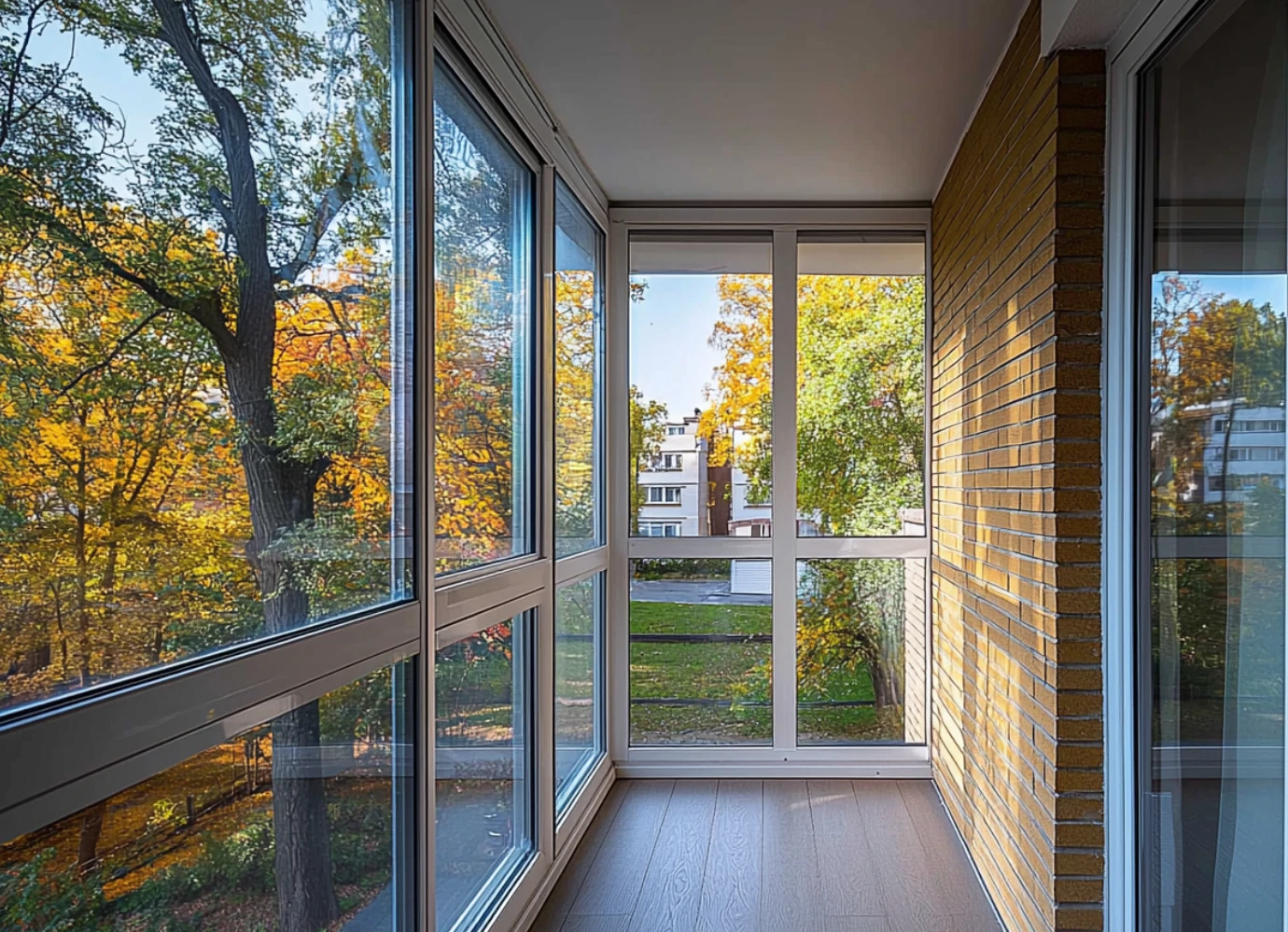 Остекление балконов