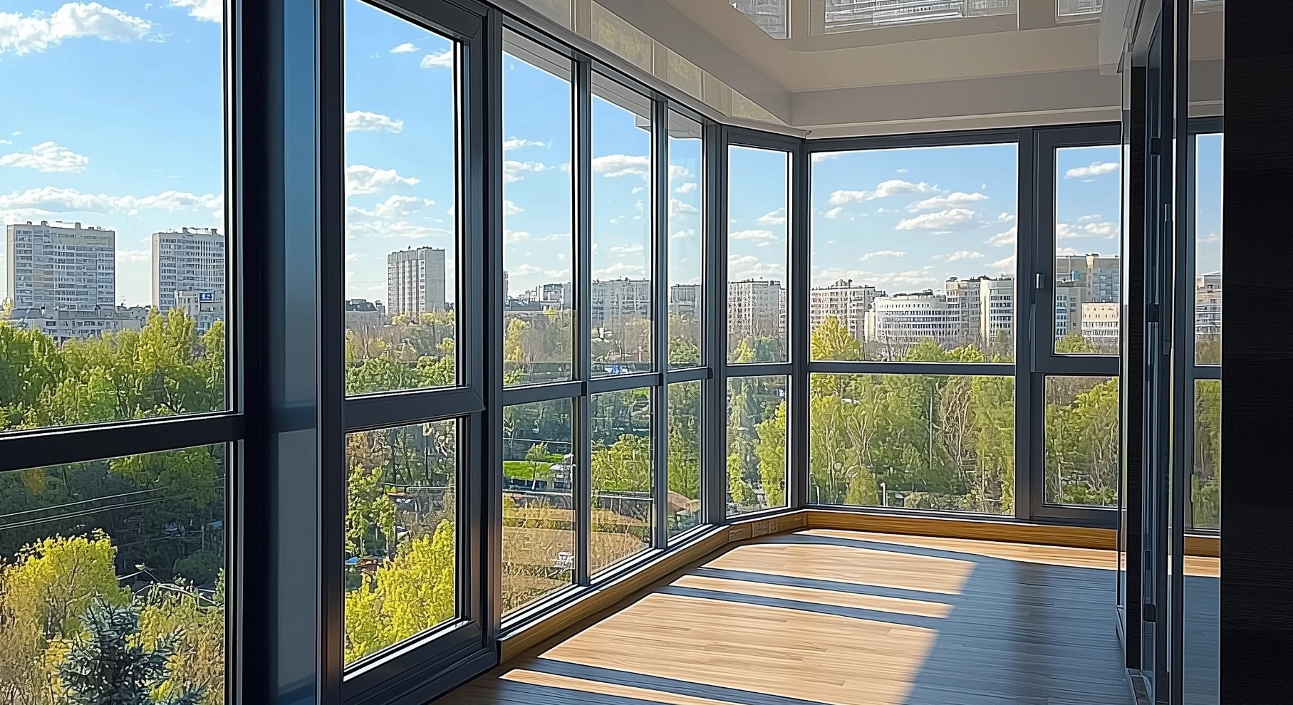 Фотография 0 Остекление лоджии под ключ